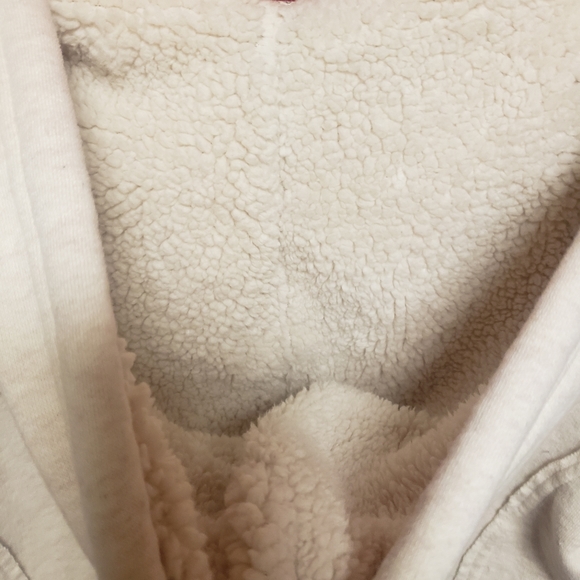 VINTAGE ROXY- WARM ZIP UP JACKET W/ FAUX FUR HOOD/LG/ NWOT - Picture 11 of 16